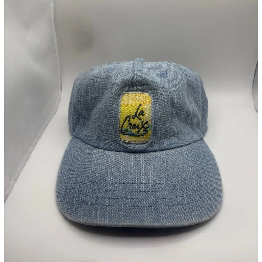 La Croix Denim Blue Strapback Hat Cap #LiveLaCroix Adjustable
